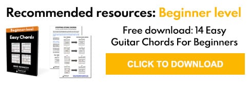 easy guitar chords