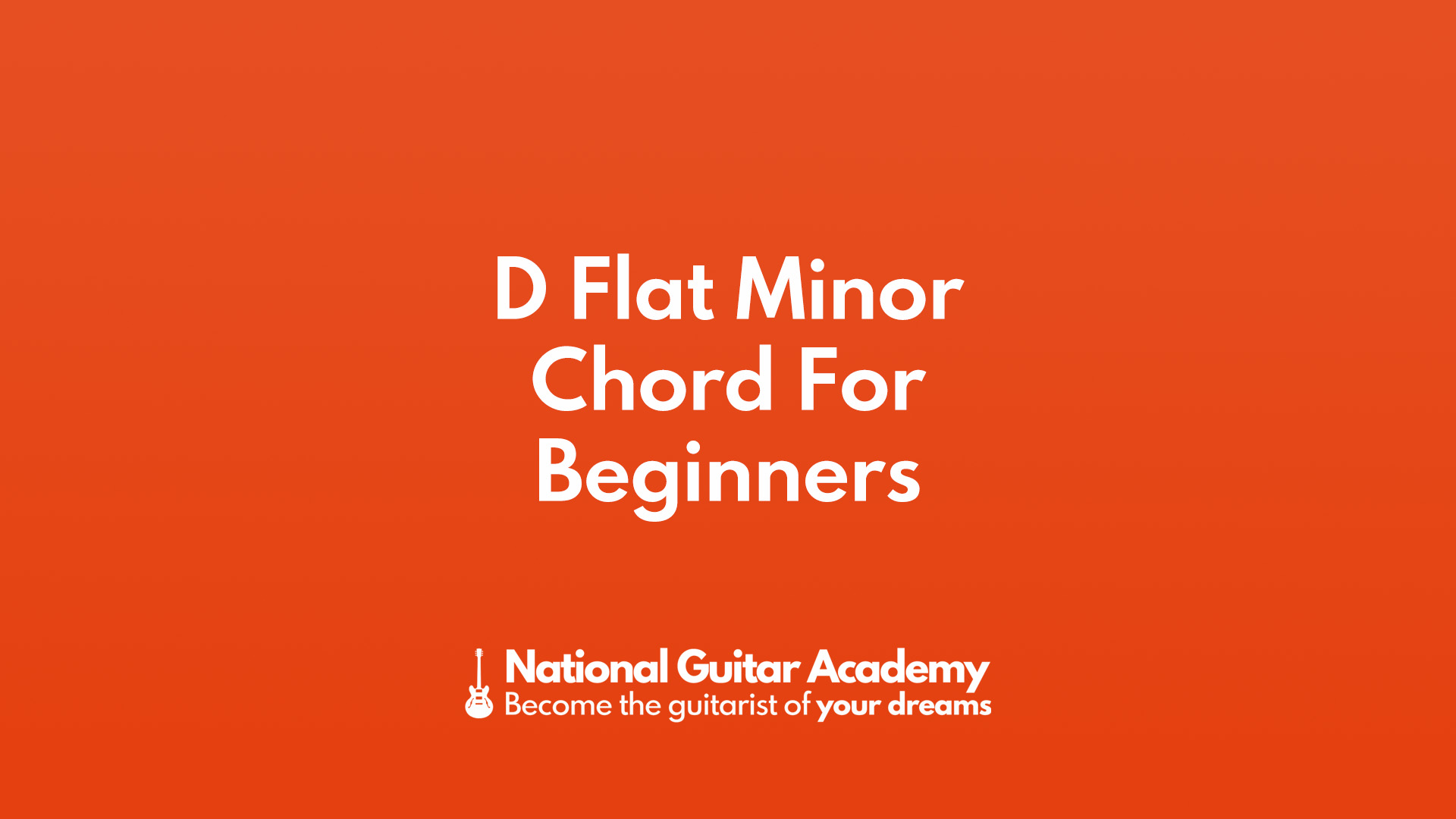 d flat minor 6 guitar