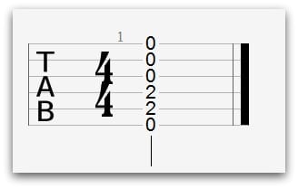 how to read guitar chords 