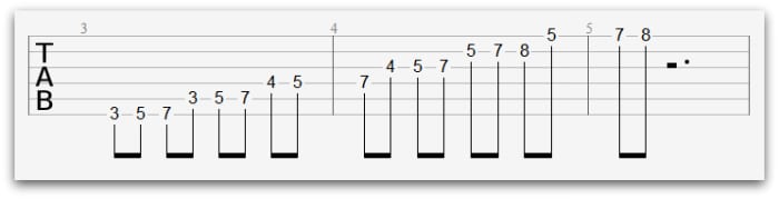 major scales on guitar