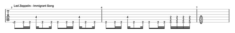 Immigrant-song-guitar-tab