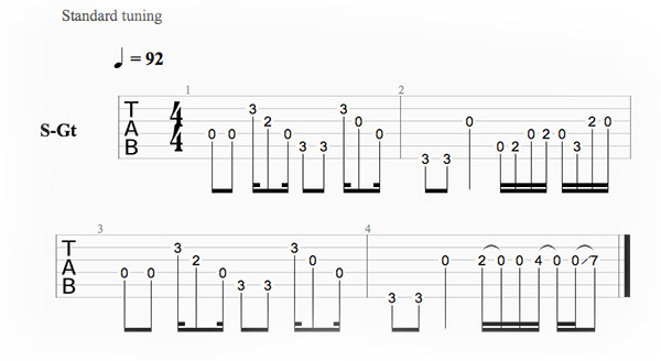 Show Me How To Live (arr. Just The Riffs) Sheet Music