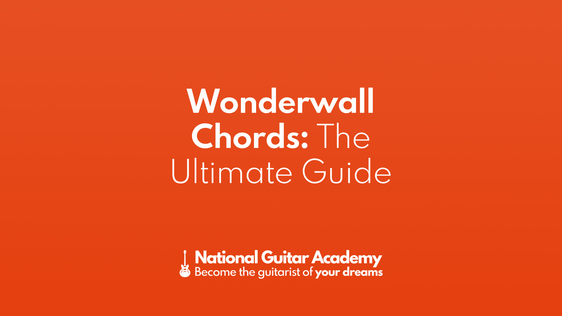 wonderwall guitar chords