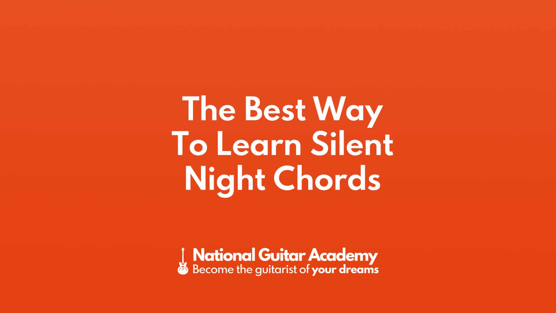 silent night chords guitar