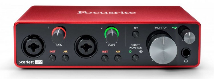 best-audio-interface-for-guitar-recording